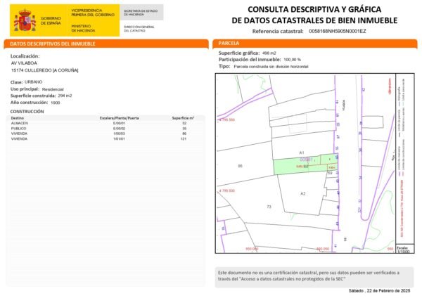 Solar edificable en Vilaboa - Imagen 3