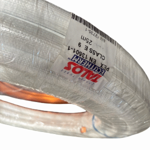 Rollo de cobre aislado monotubo 25m 3/4""